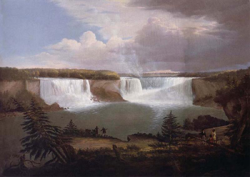 Alvan Fisher A General View of the  Falls of Niagara China oil painting art